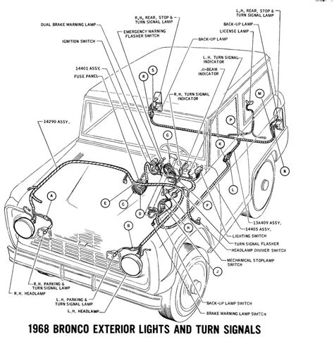 1970 Ford Bronco Wiring Diagram