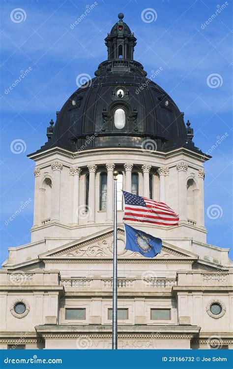 State Capitol of South Dakota Stock Photo - Image of dome, patriotic: 23166732