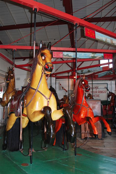 1876-Marthas-Vineyard-Flying-Horses-carousel-6 - CarouselHistory.comCarouselHistory.com