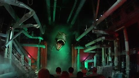 Jurassic Park River Adventure ride at Universal Studios....hasn't ...