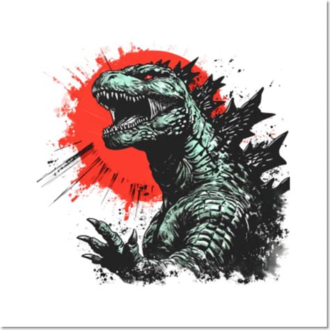 Godzilla - Japanese Kaiju design - Gozilla - Posters and Art Prints ...