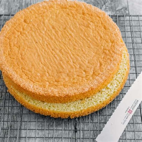 Easy Sponge Cake Recipe (Classic Genoise) - Natasha's Kitchen