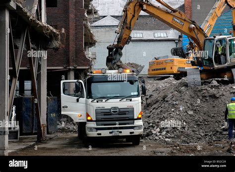 Building work in Dublin Ireland Stock Photo - Alamy