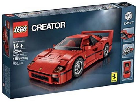 LEGO 2015 Creator Expert 10248 FERRARI F40 1,158 Pieces MISB Retired Lego Cars, Lego Auto ...