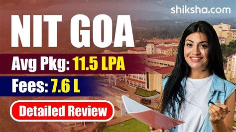 NIT Goa (NITG) Review : Courses, Admission 2024, Placements, Ranking, Fees, Cutoff - YouTube