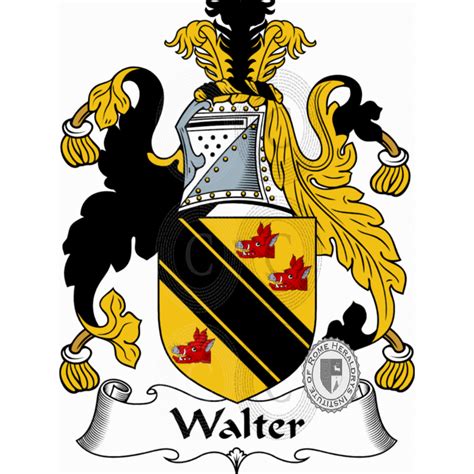 Walter family heraldry genealogy Coat of arms Walter