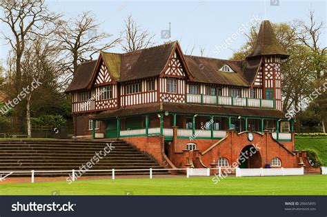 Old Cricket Pavilion Bournville Birmingham Stock Photo 28665895 - Shutterstock