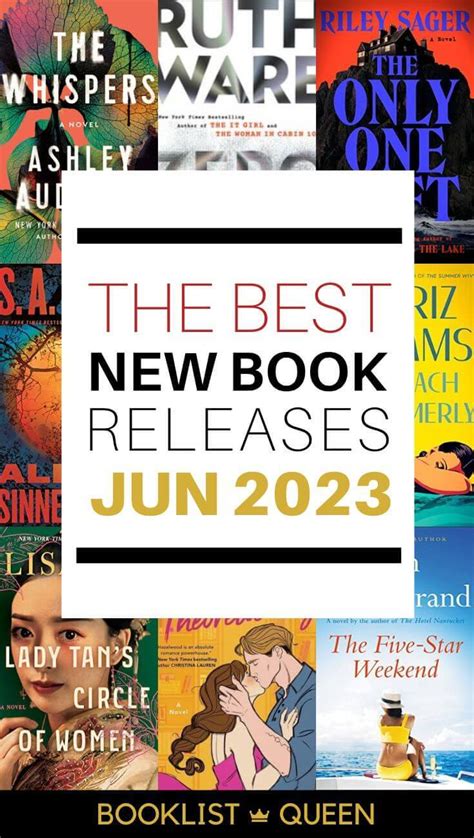 June 2023 Book Releases Perfect for Summer | Booklist Queen