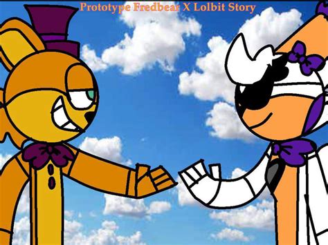 Prototype Fredbear x Lolbit (Comic - Teaser) by JosephTheSnailShow on DeviantArt