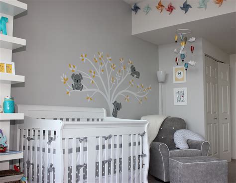 Baby "M" Modern Gray Nursery - Project Nursery