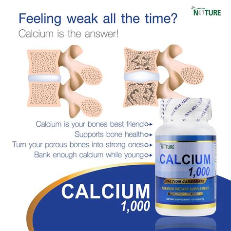 THE NATURE CALCIUM 1000 IS THE BEST CALCIUM SUPPLEMENT TO FIGHT ...