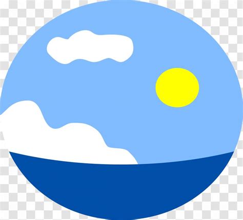 Sea Sky Clip Art - Horizon - Scene Cliparts Transparent PNG