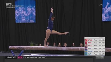 Grace Glenn (UCLA) 2018 Super Six Beam 9.9375 - YouTube