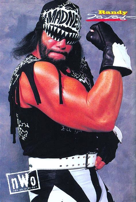 “Macho Man” Randy Savage Pinup Poster - WCW Magazine [September 1997] | Macho man randy savage ...