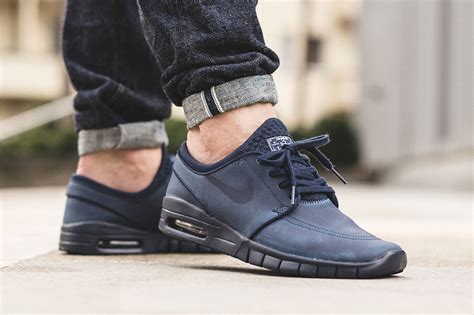 Nike SB Stefan Janoski Max Leather Obsidian - Sneaker Bar Detroit