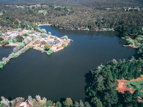 Lake Daylesford drone images and video – write