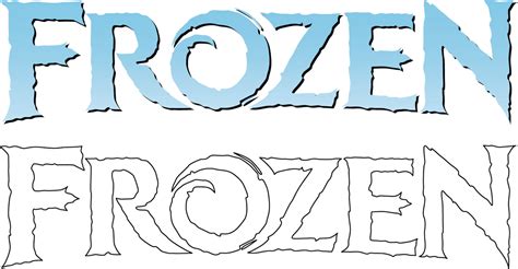 Disney Frozen Title Logo Recreation by sjvernon on DeviantArt