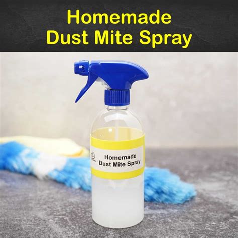 Get Rid of Dust Mites: Homemade Dust Mite Spray Tips