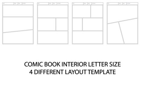 Photoshop Comic Book Template Collection