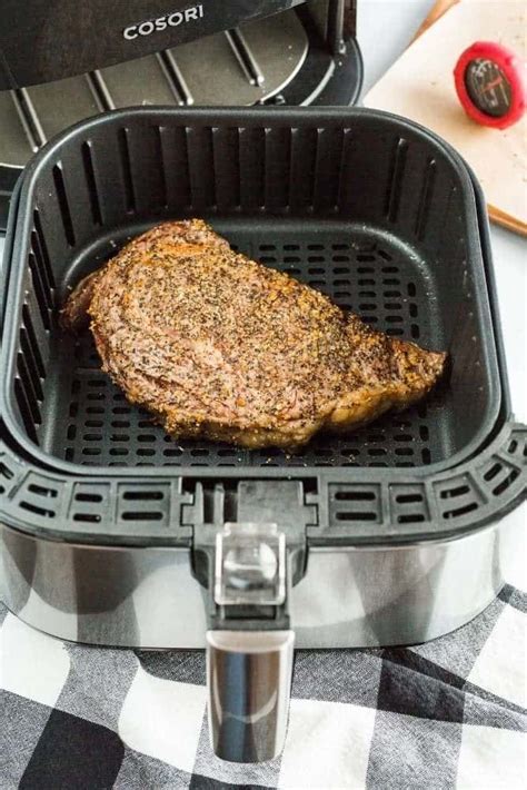 Frozen Ribeye Steak in the Air Fryer | Everyday Family Cooking