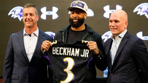 Odell Beckham Jr. reveals jersey number with Ravens, new teammate James ...