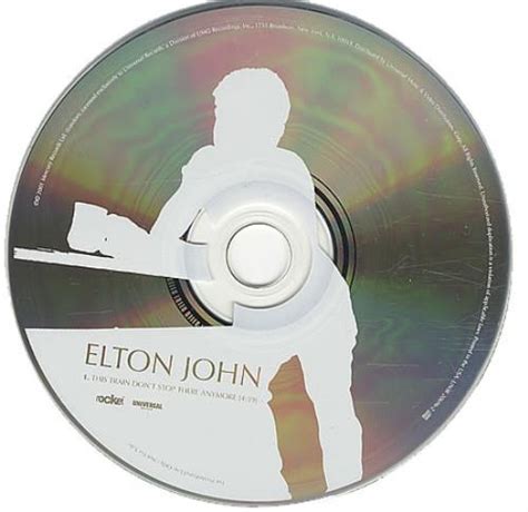 Elton John This Train Don't Stop Here Anymore US Promo CD single (CD5 / 5") (209679)