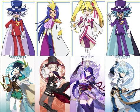 Kaitou Joker's Characters and their Genshin Counterpart Through Japanese Voice Actors : r ...