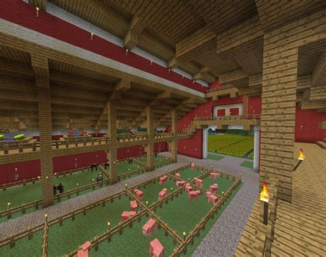 Minecraft Barn Interior