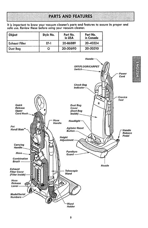 Kenmore 600 Series Vacuum Manual