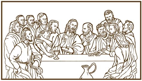 last supper Jesus Christ savior disciples apostles 12916818 PNG