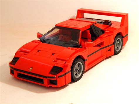 Ferrari F40 | Ferrari f40, Lego design, Lego worlds