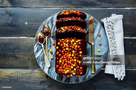 Chocolate Cake With Sprinkles High-Res Stock Photo - Getty Images