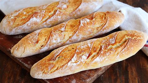 BAGUETTE | Pan Francés con Corteza Dorada y Crujiente! - CUKit! - YouTube