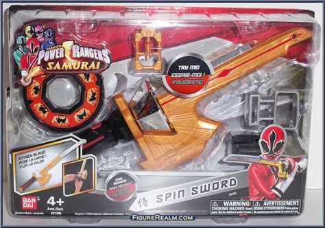 Spin Sword - Power Rangers Samurai - Role Play - Bandai Action Figure