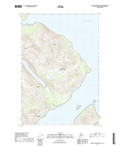 USGS Topo Map: Mount Fairweather C-2 NE (Southeast Alaska) - Topo Maps - Alaska Handbook