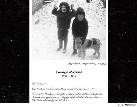 George Michael's Family Posts Tribute Message on First Death Anniversary