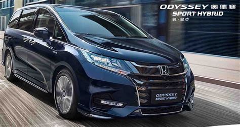 Honda Odyssey Sport Hybrid ราคา 1.09 ล้านบาท + 2.0L Hybrid i-MMD ใน ...