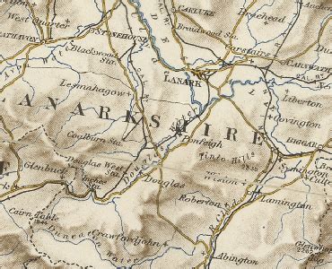 Lanarkshire historical maps | Scotland map, Map, Historical maps