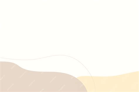 Free Vector | Minimal background, simple cream design vector