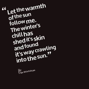 Quotes About Warmth. QuotesGram