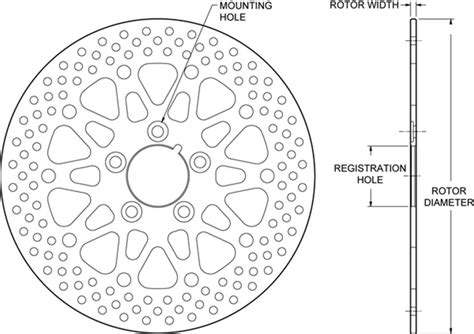 Disc Brake Rotor Size Chart - Greenbushfarm.com