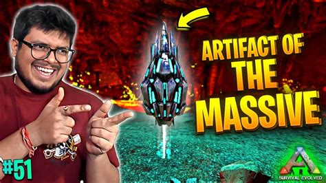 Lava Cave The Artifact Of The Massive - ARK Survival Evolved - PART 51 ...