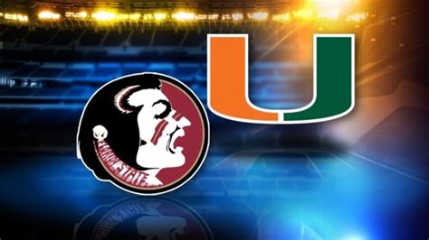 FSU, Miami say rivalry is still there