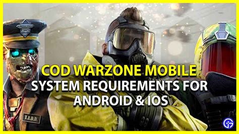 COD Warzone Mobile System Requirements (Android & iOS)