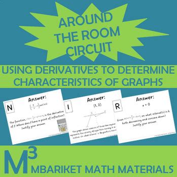 Using Derivatives to Determine Characteristics of Graphs (Calculus)