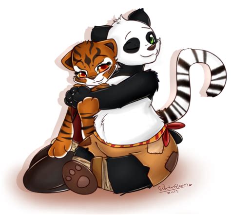 Po And Tigress by WaterGleam on DeviantArt