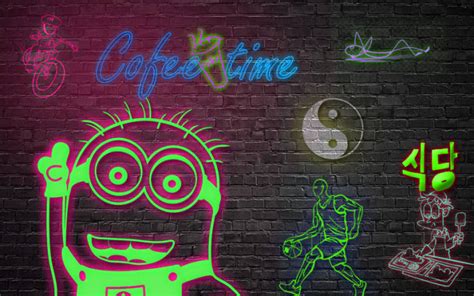 Neon light logo design by Sampathmadu95 | Fiverr