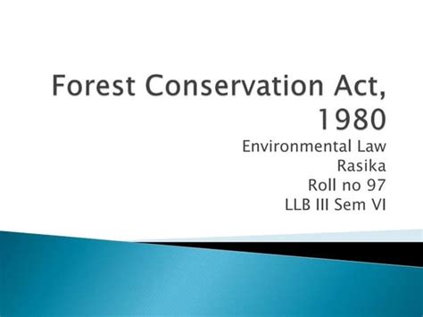 Environmental laws