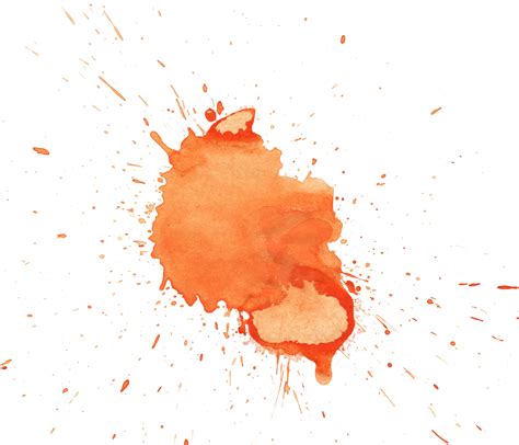 7 Orange Watercolor Splatter Texture (JPG) | OnlyGFX.com