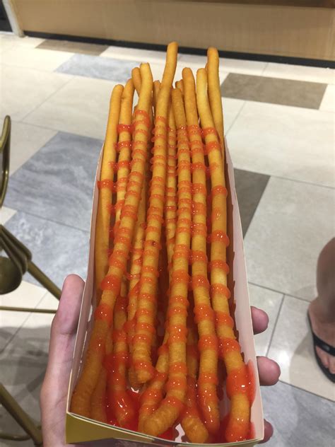 [I ate] long French fries!! : r/food